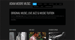 Desktop Screenshot of adammooremusic.com